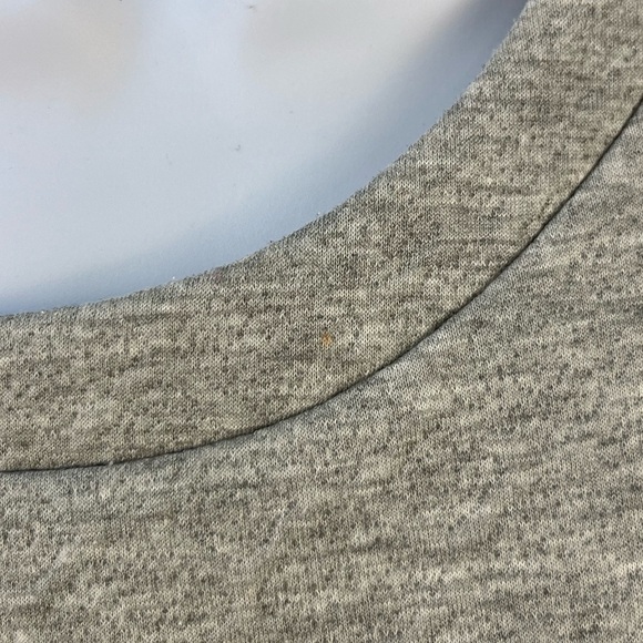 Loft gray box style short sleeve top size large - Picture 9 of 9